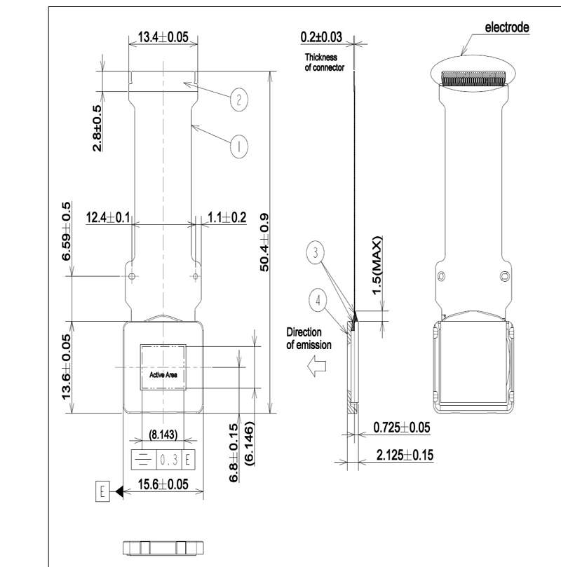 SONY 1024x768 0.39 Inch AMOLED LCD Display Micro Display SONY 1024x768 0.39 Inch AMOLED LCD Display Micro Display