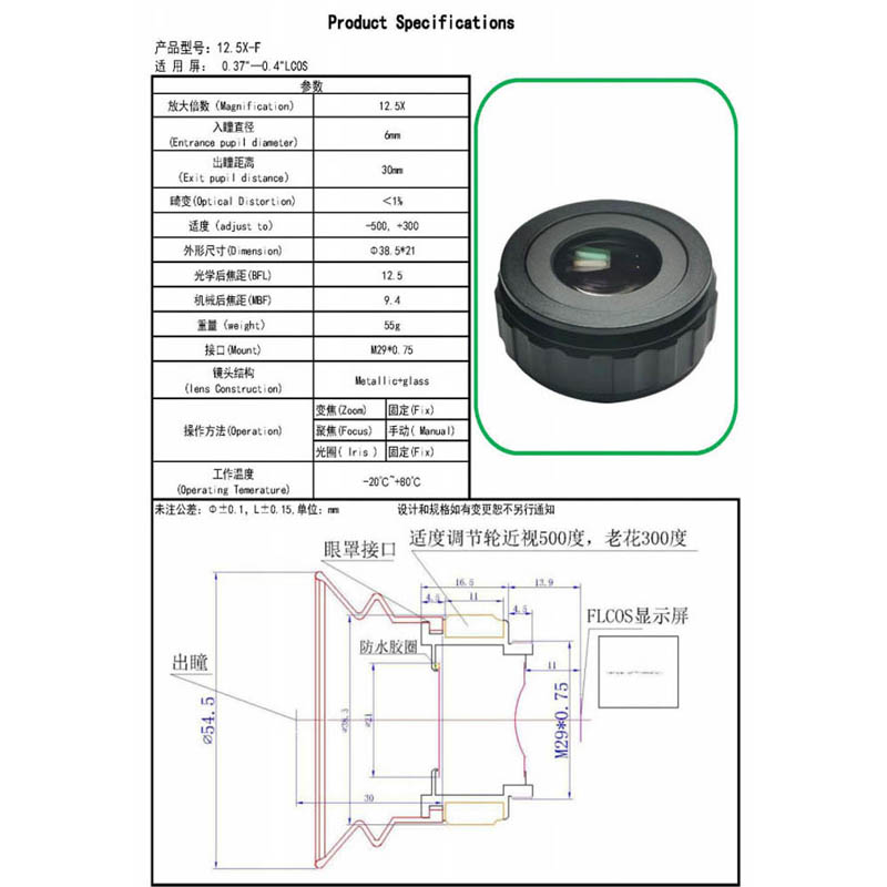 Optical Prism lens Optical Prism lens